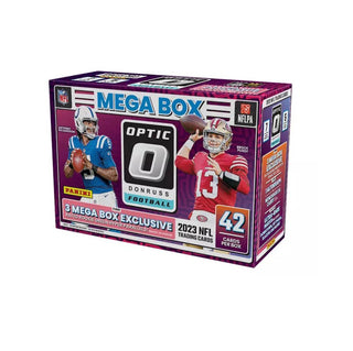 2023 PANINI DONRUSS OPTIC FOOTBALL MEGA BOX (GREEN HYPER PARALLELS)