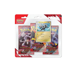 POKEMON TCG: DESTINED RIVALS THREE PACK BLISTER ZEBSTRIKA