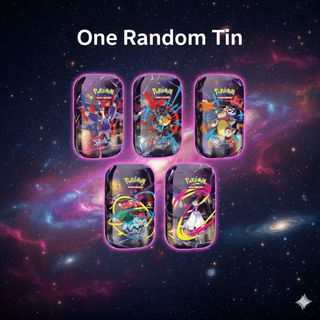 POKEMON TCG: MEGA HEROES MINI TIN (ONE MEGA EVO & ONE DESTINED RIVALS PACK)