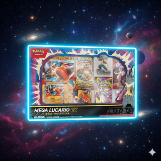 POKEMON TCG: MEGA LUCARIO EX FIGURE COLLECTION