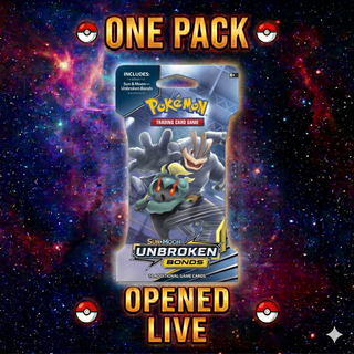 POKEMON TCG: UNBROKEN BONDS SLEEVED BLISTER PACK X1 (OPENED LIVE ON STREAM)