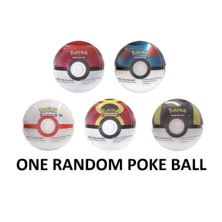 POKEMON TCG: Q4 POKE BALL TIN (THREE PACKS) (ONE RANDOM TIN)