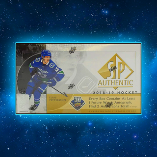 2018-19 UPPER DECK SP AUTHENTIC HOCKEY HOBBY BOX