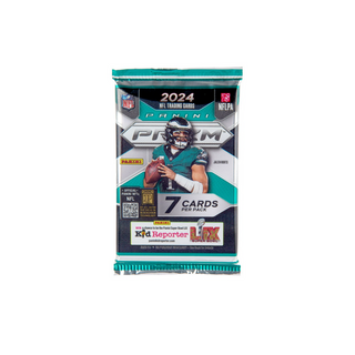 2024 PRIZM FOOTBALL MEGA BOX (GREEN PULSAR PRIZMS)