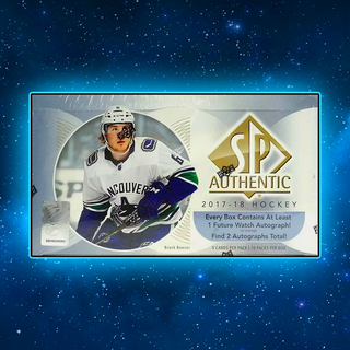 2017-18 UPPER DECK SP AUTHENTIC HOCKEY HOBBY BOX