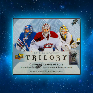 2017-18 UPPER DECK TRILOGY HOCKEY HOBBY BOX