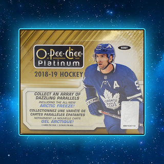 2018-19 UPPER DECK O-PEE-CHEE PLATINUM HOCKEY HOBBY BOX